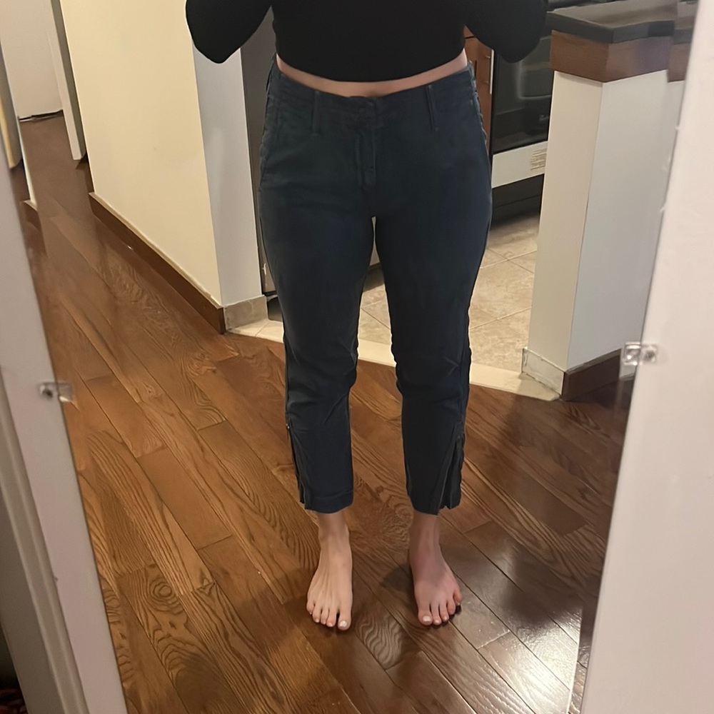 Mother, blue cargo pants, size 27